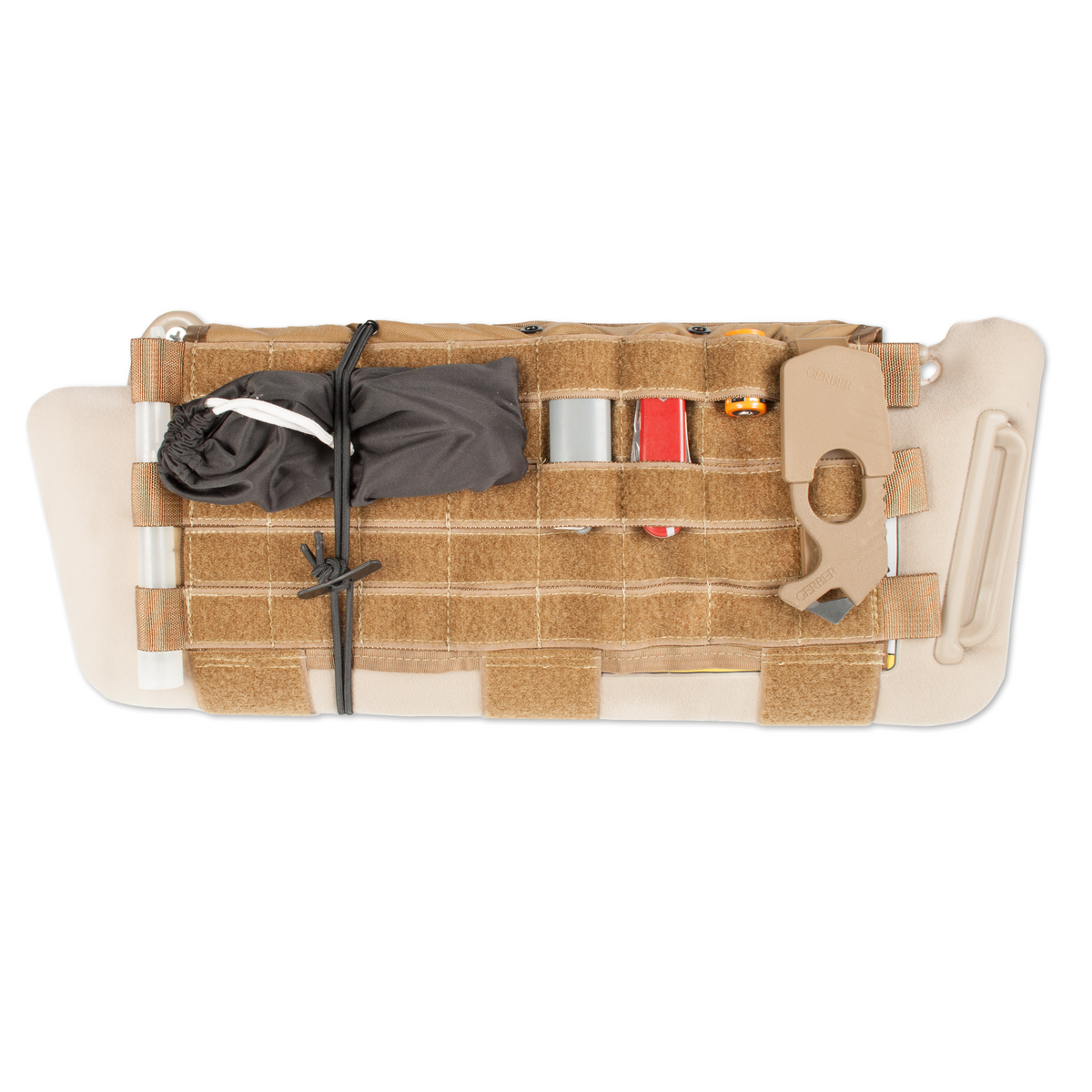 MOLLE/Loop Fastener Vehicle Visor Panel
