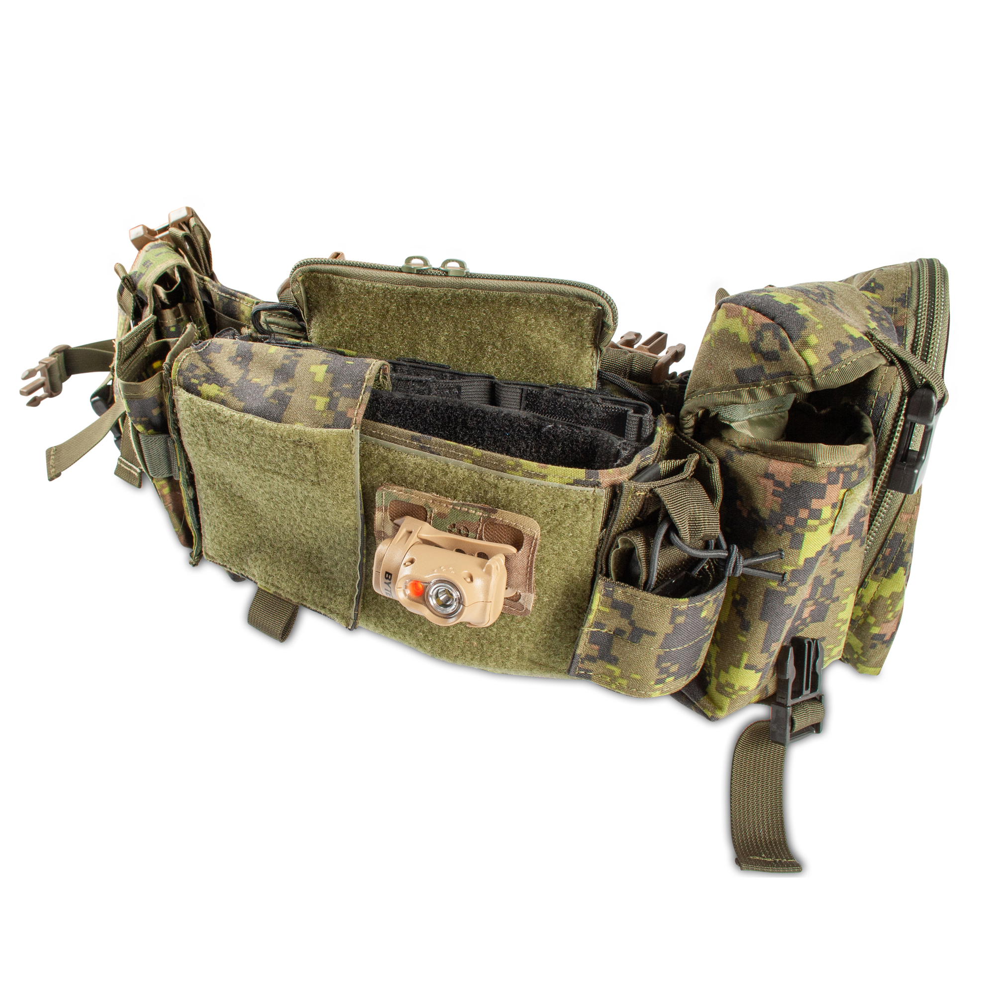 Helmet Headlamp Molle Mount Patch